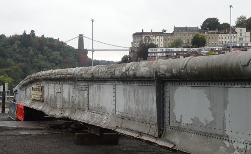 Brunels' Swivel Bridge in Cumberland Basin, Bristol - Credit Brunel's Other Bridge