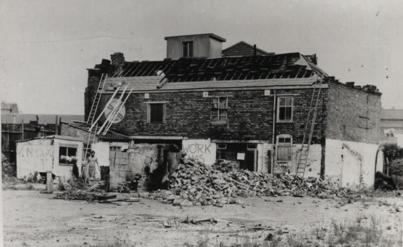 Site of Windmill Hill City Farm before renovation in 1976 - credit Windmill Hill City Farm