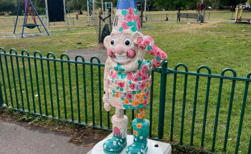 Gromit Unleashed 3 - Spellbound at Victoria Park - credit Clifton Observatory