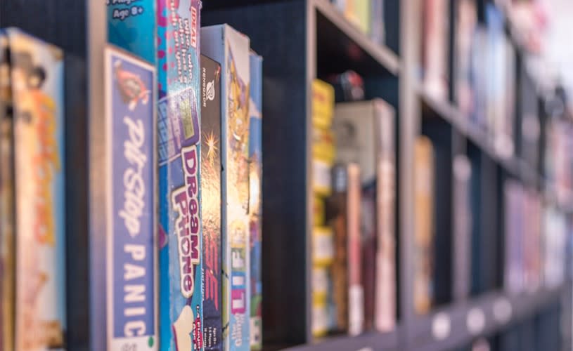 Boardgames at Chance & Counters- Credit Oliver Jordan