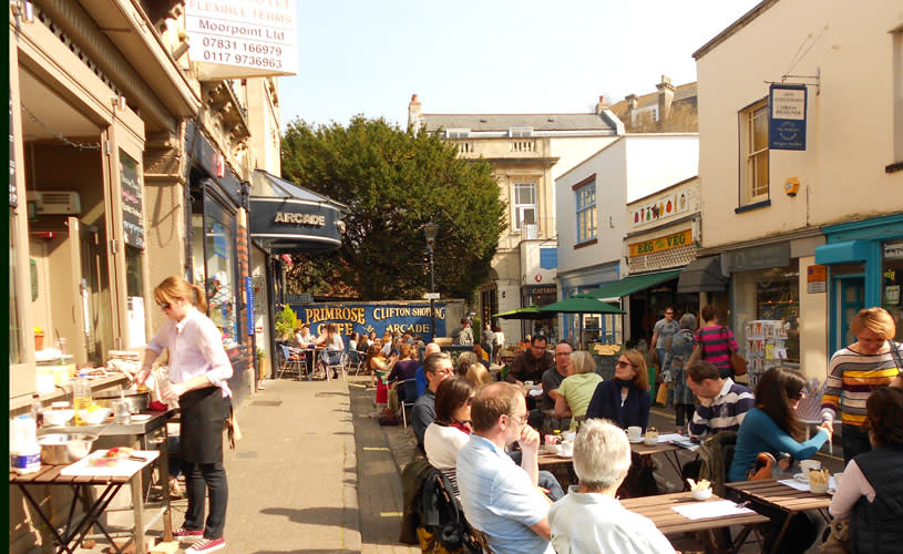 Boyce's Avenue and Primrose Cafe in Clifton