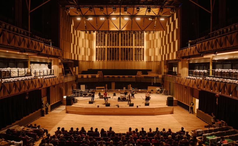 The interior of the Beacon Hall at the Bristol Beacon concert hall - credit Bristol Beacon