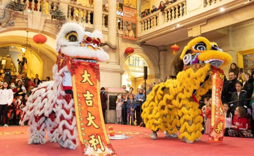 Bristol Museum & Art Gallery - Lunar New Year Pandas Lion Dance