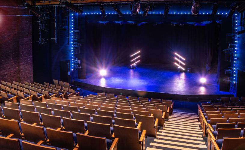 Interior of the Redgrave Theatre in Clifton, Bristol