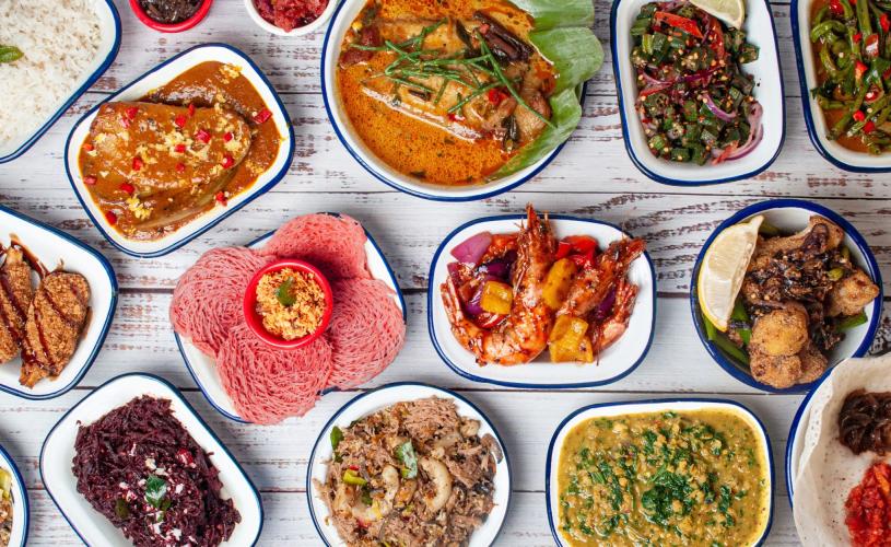 Dishes at The Coconut Tree in Bristol - credit The Coconut Tree