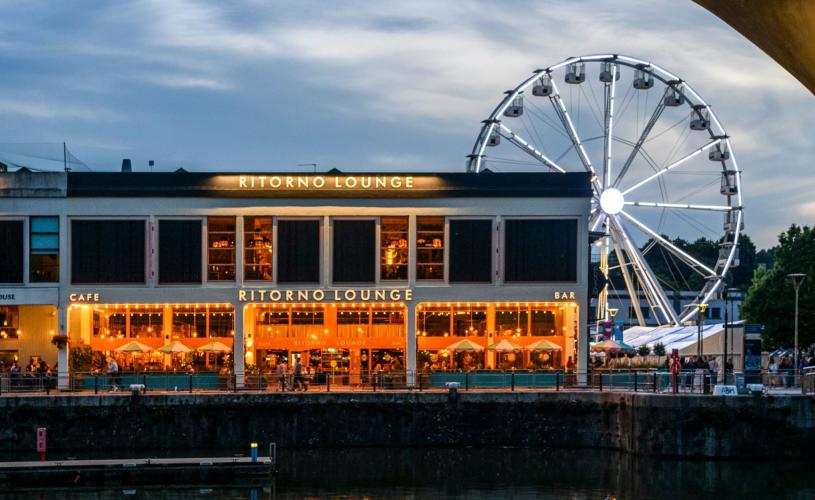 Exterior of Ritorno Lounge in Bristol - credit Loungers