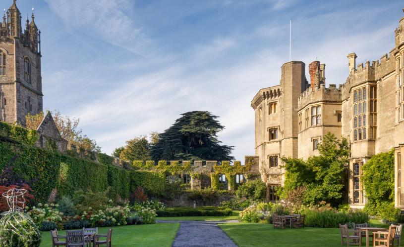 Thornbury Castle and gardens