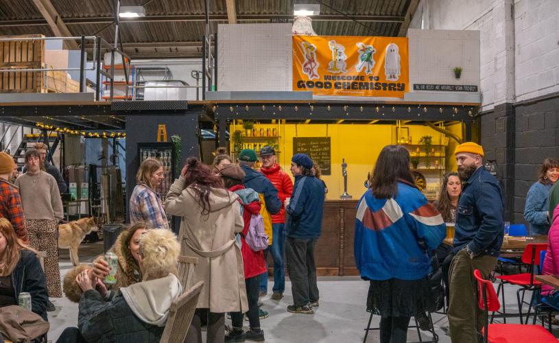 Good Chemistry brewery taproom in Bristol - credit Good Chemistry Brewing