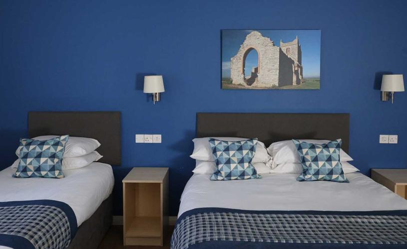 Family bedroom at Wookey Hole Hotel - Credit Wookey Hole