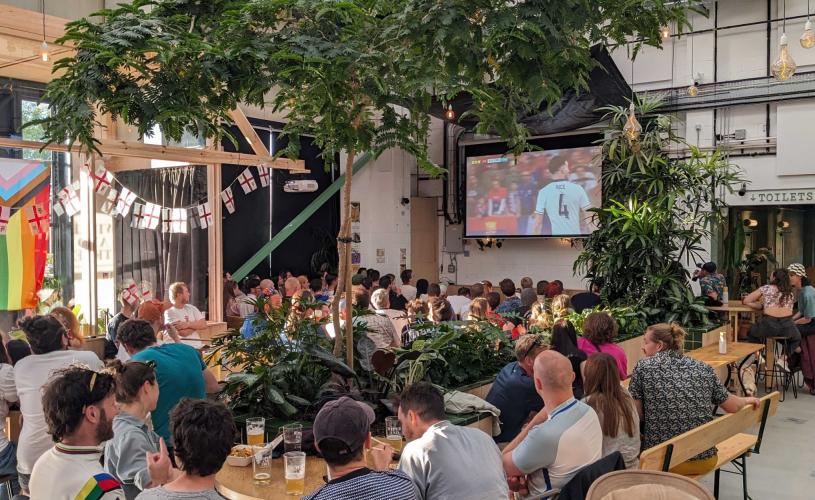 World Cup screening at Wiper and True taproom