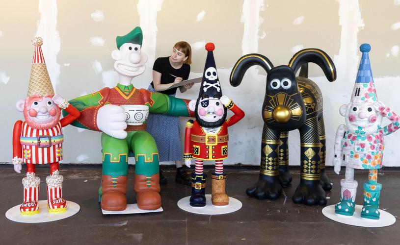 Gromit Unleashed 3 - 2025 sculptures - credit Ambitious