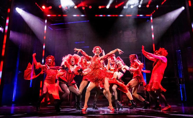 Johannes Radebe in KINKY BOOTS - credit Pamela Raith