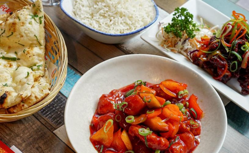 Indo Chinese dishes at RockSalt in Bristol