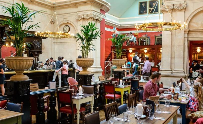 Interior of Cosy Club Bristol during the day - credit Cosy Club