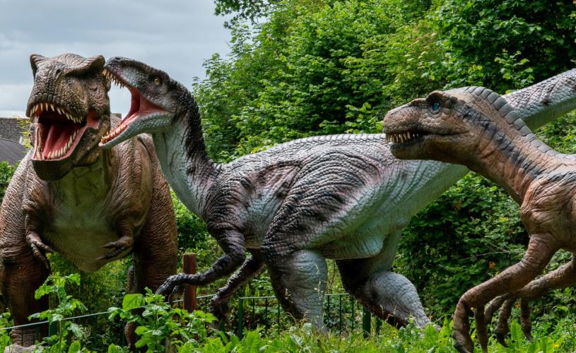 Dinosaur Valley at Wookey Hole - credit Wookey Hole