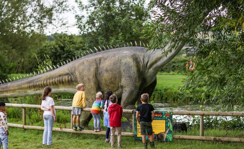 Dinosaur Valley at Avon Valley Adventure Park - credit Avon Valley Adventure Park