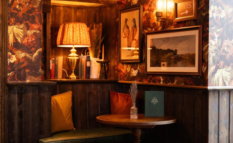 Pub interior at The Lock Keeper in Keynsham - credit Youngs, The Lock Keeper
