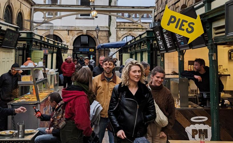Food tour in St Nicholas Market in Bristol - credit GOOD Stories in Food