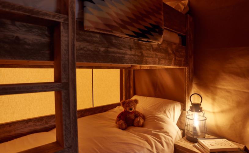 Bunkbeds at The Camp at The Wave - CREDIT tomgphoto