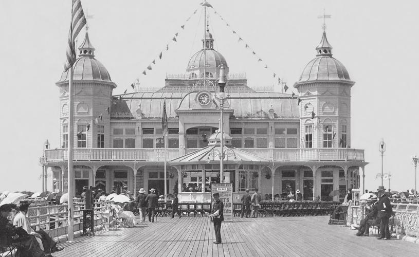 The Grand Pier in Weston-super-Mare in 1904 -credit The Grand Pier