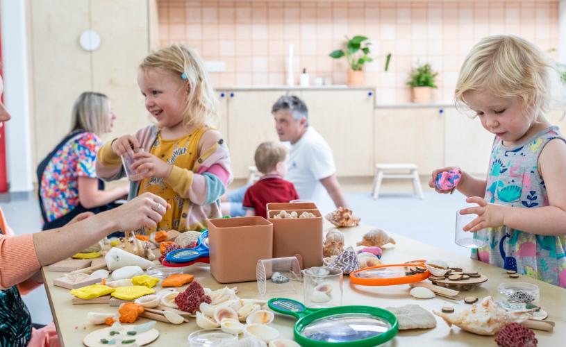 Children in art class at Goldfinch Create and Play in Bristol - credit Goldfinch Create and Play