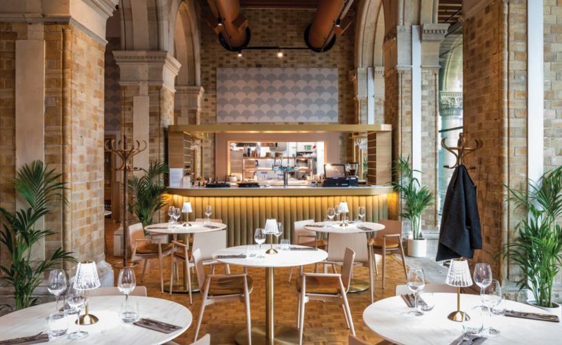 Grand restaurant interior at Colonnade in central Bristol - credit Colonnade