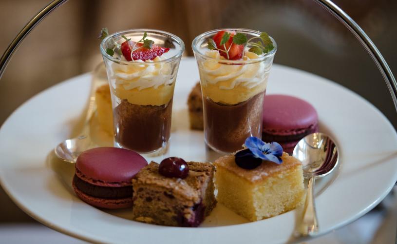 Afternoon tea at Berwick Lodge - credit Berwick Lodge