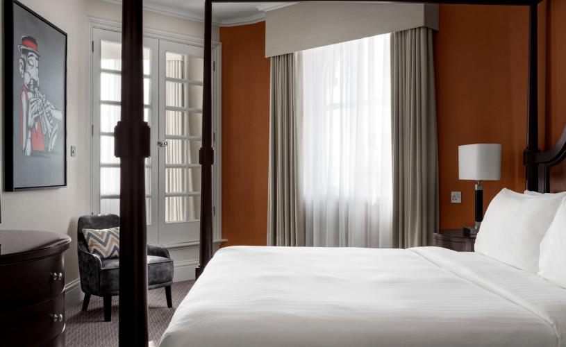 Guest Room at Bristol Marriott Royal - credit Marriott