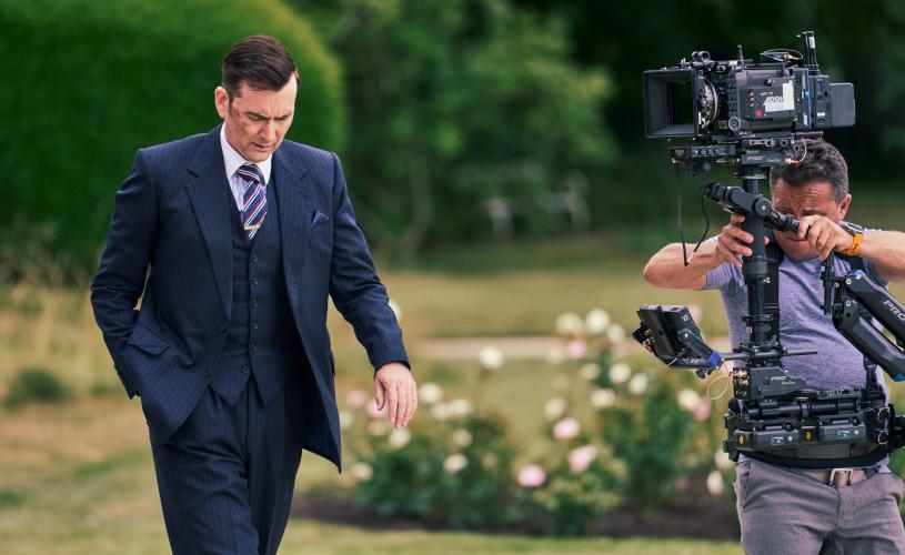 David Tennant in Rivals - credit Disney+