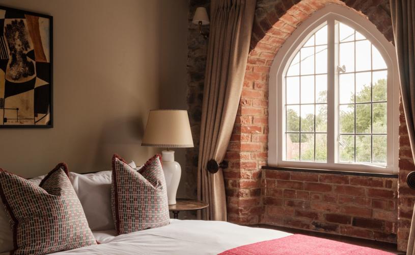 Bedroom at The Manor House Inn