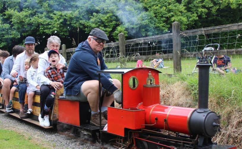 Ashton Court Miniature Railway - credit Bristol Society of Model and Experimental Engineers