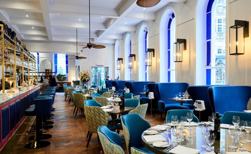 Interior of Harbour Kitchen at Bristol Harbour Hotel