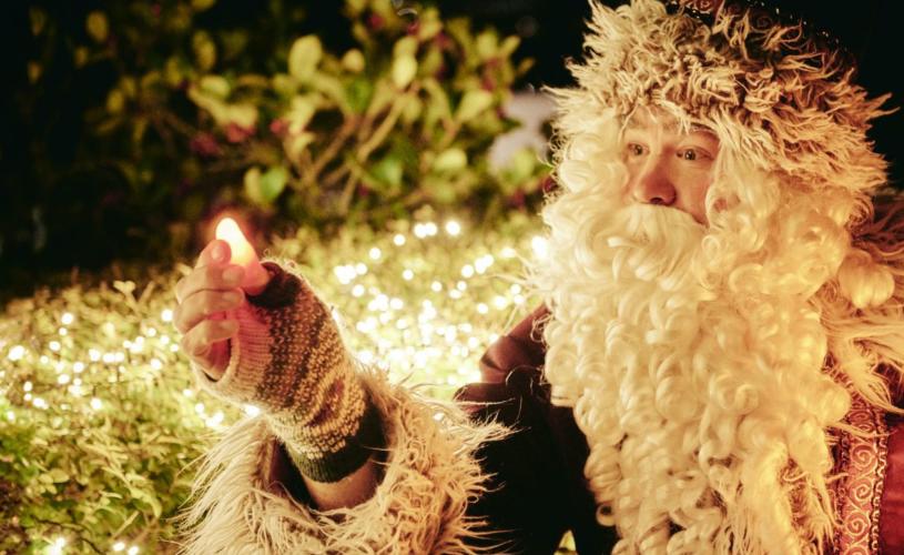 Santa and Sven at The Wardrobe Theatre