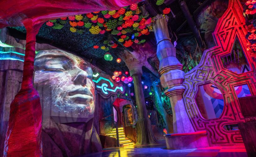 Aetheria head at Wake The Tiger Bristol - credit Wake The Tiger