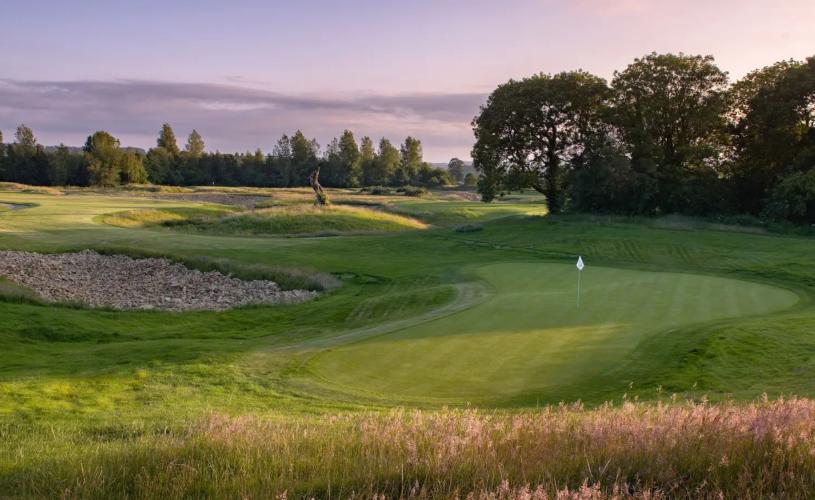 Golf course at Mad Swans