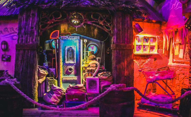 Festive decorations 2025 at Wake The Tiger Bristol - credit Wake The Tiger