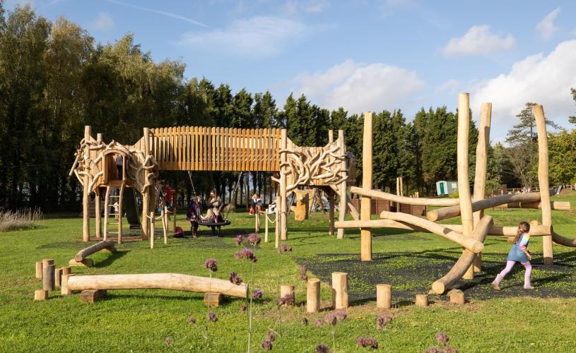 Playground at Old Down Country Park