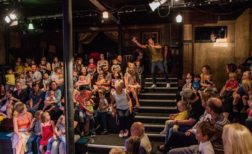 Kid Carpet in Noisy Holiday at The Wardrobe Theatre - credit Paul Blakemore