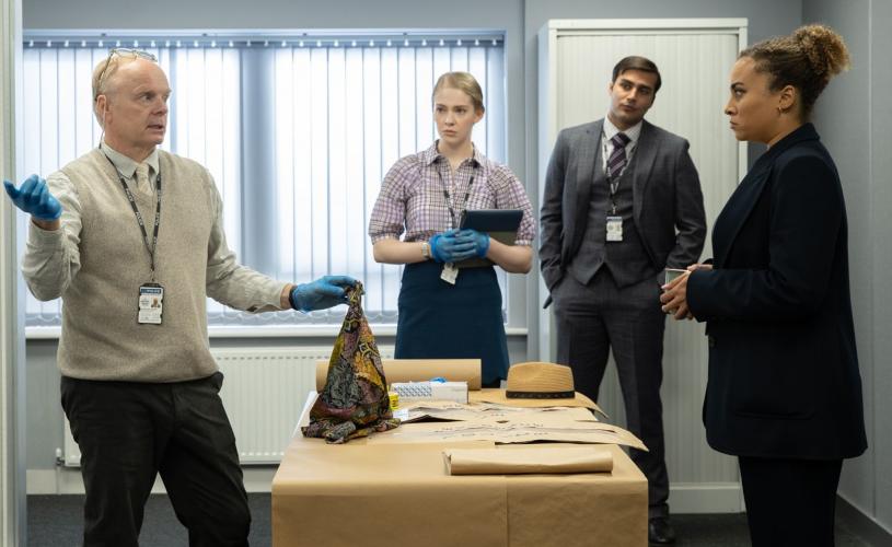 McDonald & Dodds series 3 - on set at The Bottle Yard Studios (image courtesy ITV)