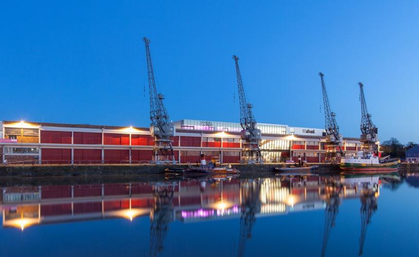 Exterior of the M Shed local history museum on Bristol Harbourside - credit Credit Bristol Museums