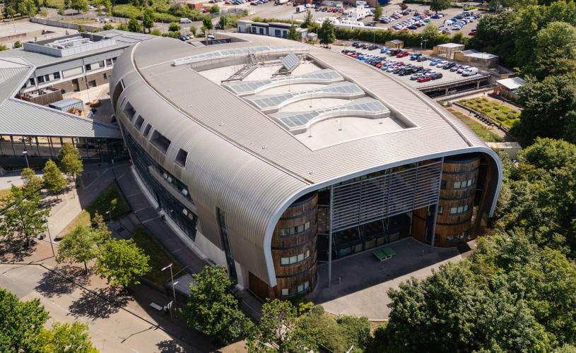 Aerial view of Hengrove Campus, City of Bristol College