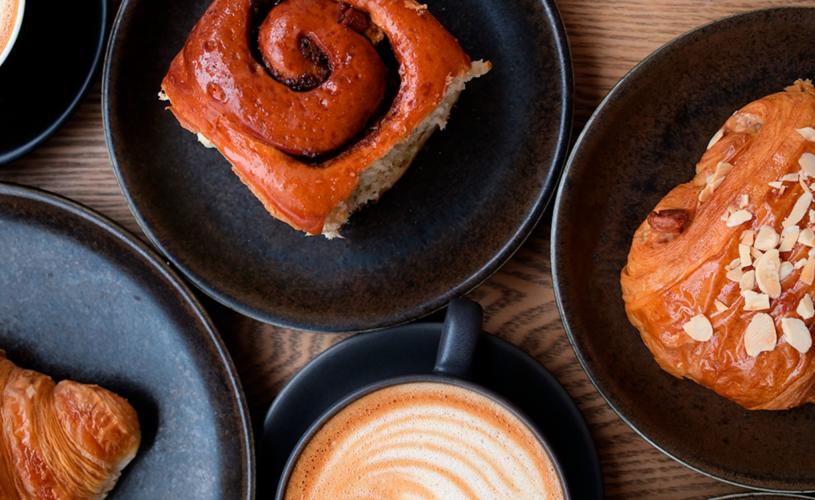 Selection of pastries at Pinkmans - Credit Pinkmans