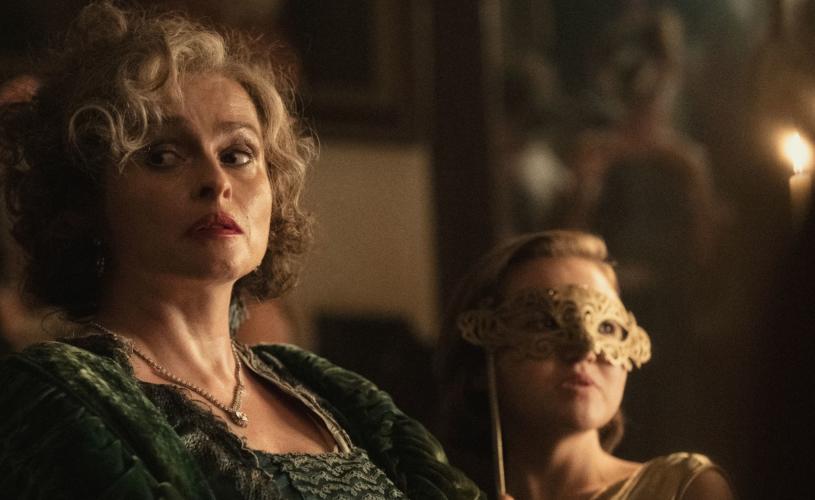 Helena Bonham Carter in Agatha Christie's Seven Dials - credit Netflix / Simon Ridgeway