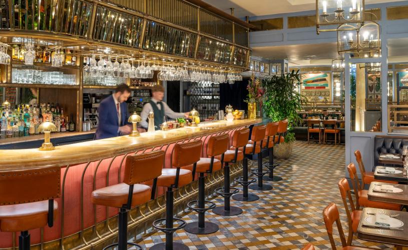 The Ivy Bath Brasserie Interior