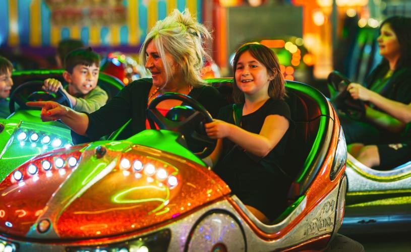 Dodgems at The Grand Pier in Weston-super-Mare - credit The Grand Pier