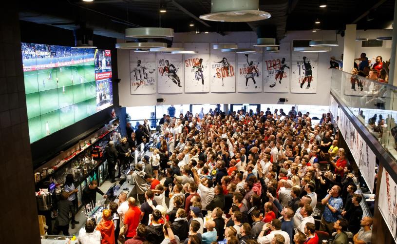 Sports Bar at Ashton Gate Stadium - credit Ashton Gate Stadium / Bristol Sport