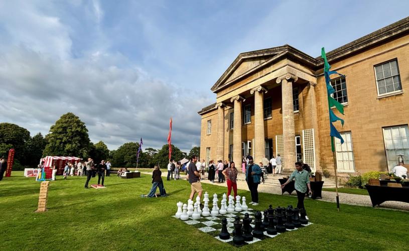 Teambuilding at Leigh Court in Bristol
