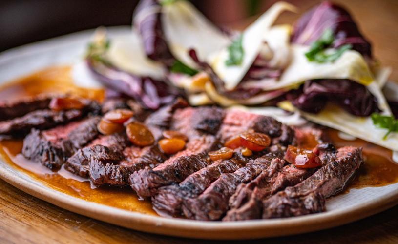Grilled bavette steak at The Granary in Bristol - credit The Granary