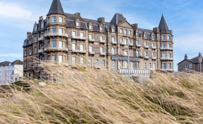 Exterior of The Grand Atlantic Hotel in Weston-super-Mare - credit Popppy Jakes Photography