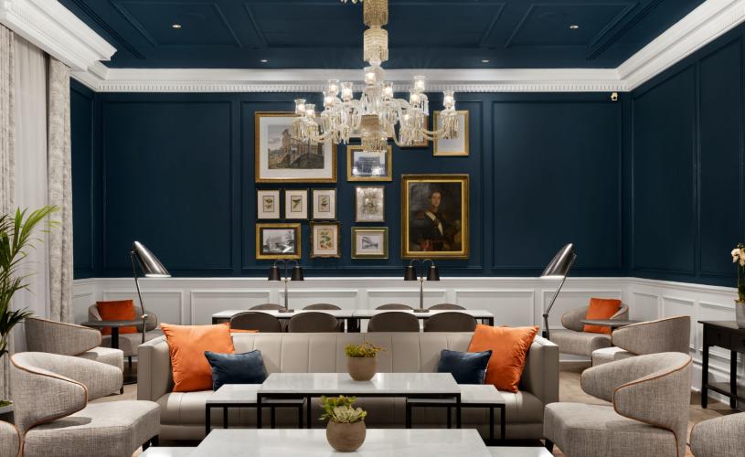 Lounge at Bristol Marriott Royal - credit Marriott